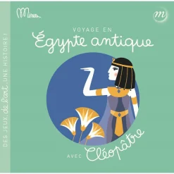Livres Jeunesse<Boutiques de musées Voyage en Égypte antique avec Cléopâtre - Les grandes histoires de l'histoire de l'art