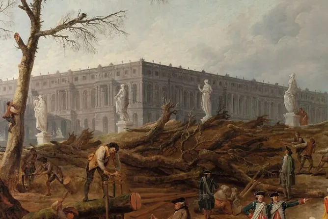 Boutiques de musées Vue du Bosquet des "Bains d'Apollon" (panneaux aluminium) Discount
