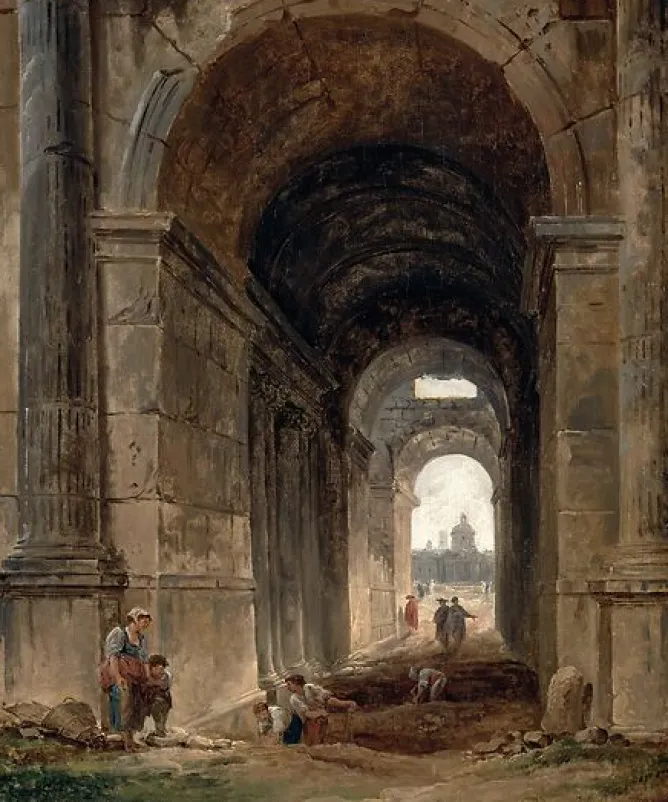 Toiles Sur Châssis|Panneaux Acryliques<Boutiques de musées Vue du guichet des Arts (toiles sur châssis)