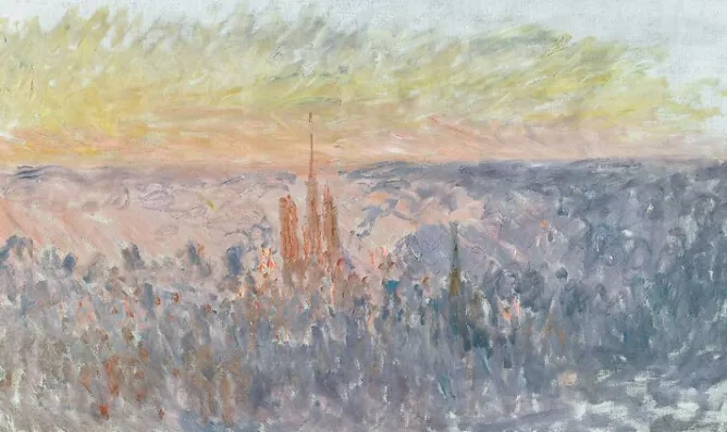 Boutiques de musées Vue générale de Rouen (toiles sur châssis) Outlet