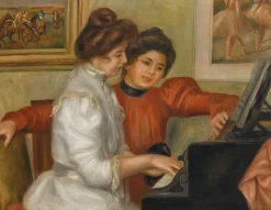 Boutiques de musées Yvonne et Christine Lerolle au piano (panneaux aluminium) Discount
